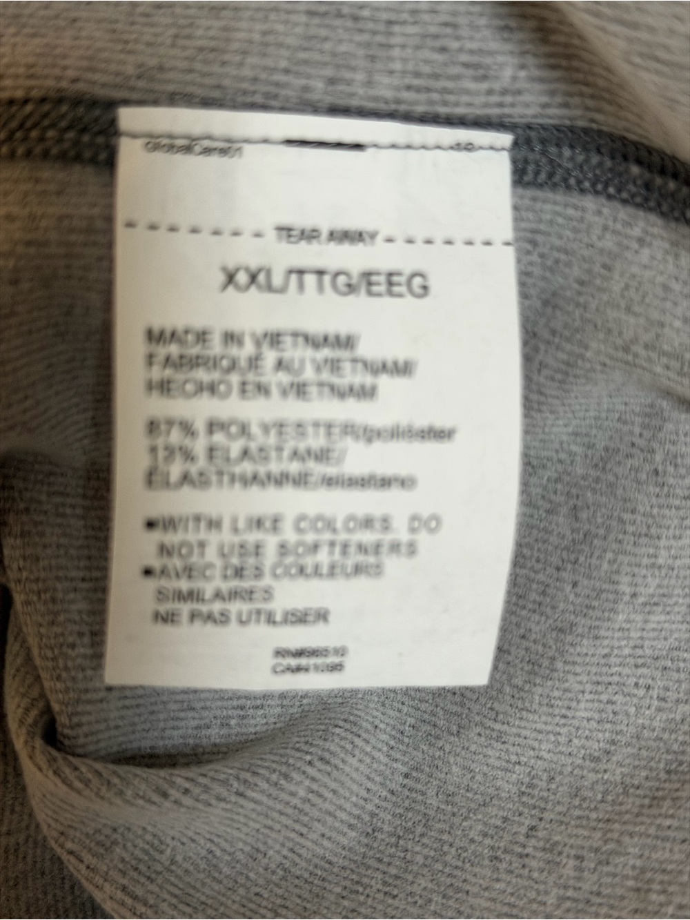 Under Armour Men’s Long Sleeve Crew - Heather Gray - Picture 6 of 6